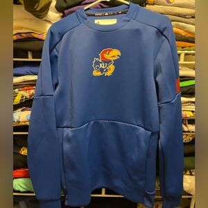 Men’s adidas Kansas crew neck sweater